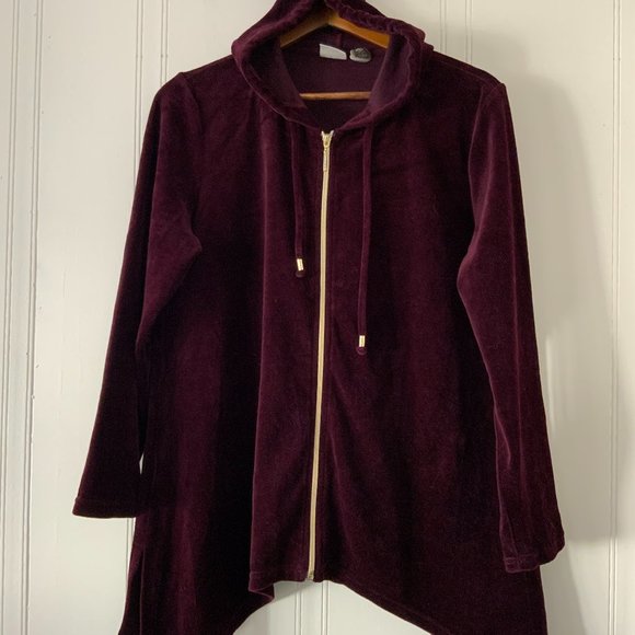 Zenergy by CHICOS Petite HOODIE - Picture 1 of 5